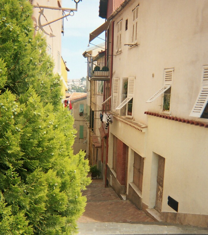 Ruelle Villefranche-sur-Mer Côte d'Azur