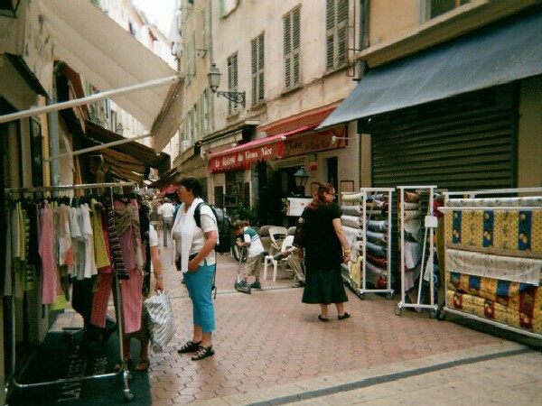 ruelle Vieux Nice côte d'azur