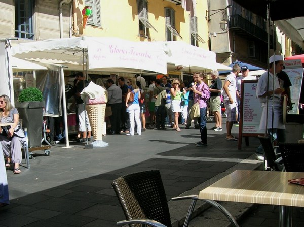   place rossetti Vieux nice côte d'azur