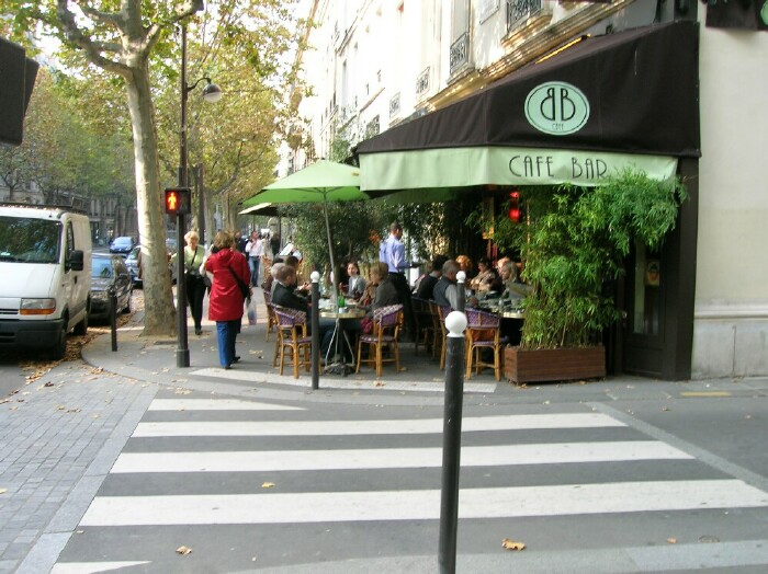 Caf Boulevard Saint-Germain paris 