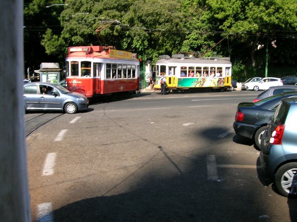 Tramway lisbonne portugal