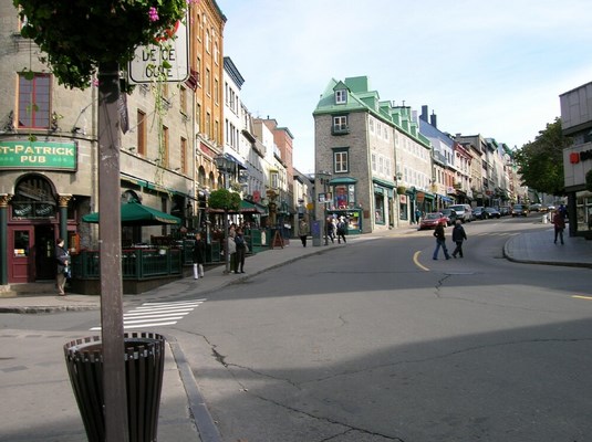 Angle Rue Saint-Jean  Cte de la Fabrique  Ville de Qubec