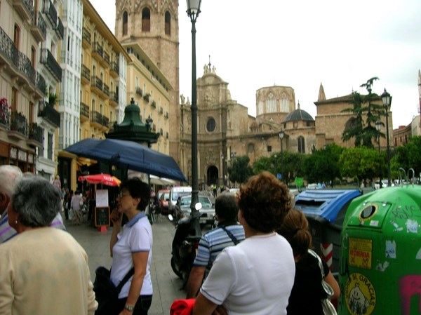 Place de la cathdrale valence espagne