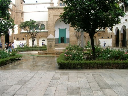 fontaine jardin casablanca maroc