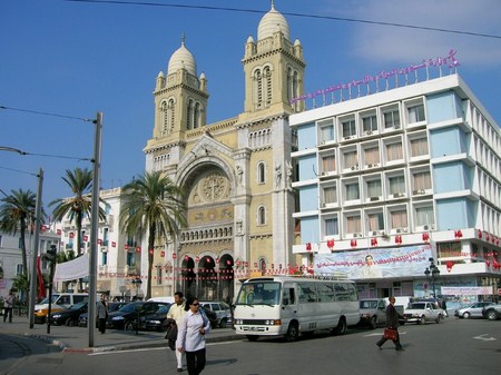 cathdrale Tunis  tunisie