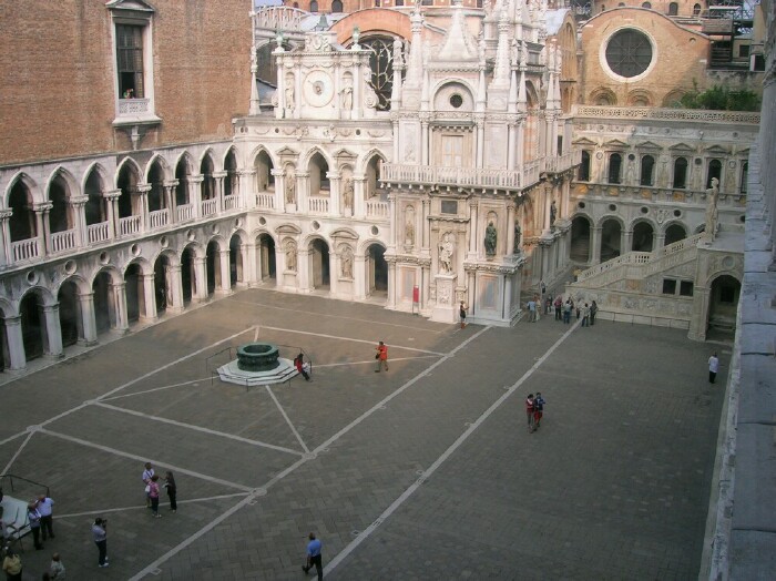  Cour intérieure Palais des Doges Venise
