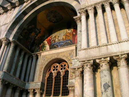 Mosaique Facade Basilique Saint-Marc Venise