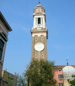 Campanile Eglise Santi Apostoli Venise